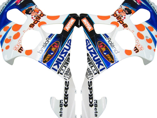 Carene 2001-2003 Suzuki GSXR 750 Multi-Color pepephone Racing Generico