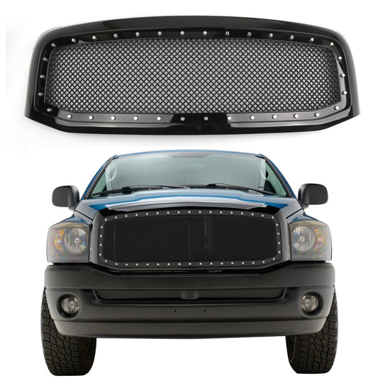 2006-2008 Ram 1500 2500 3500 Mesh Style griglia di ricambio per griglia anteriore generica