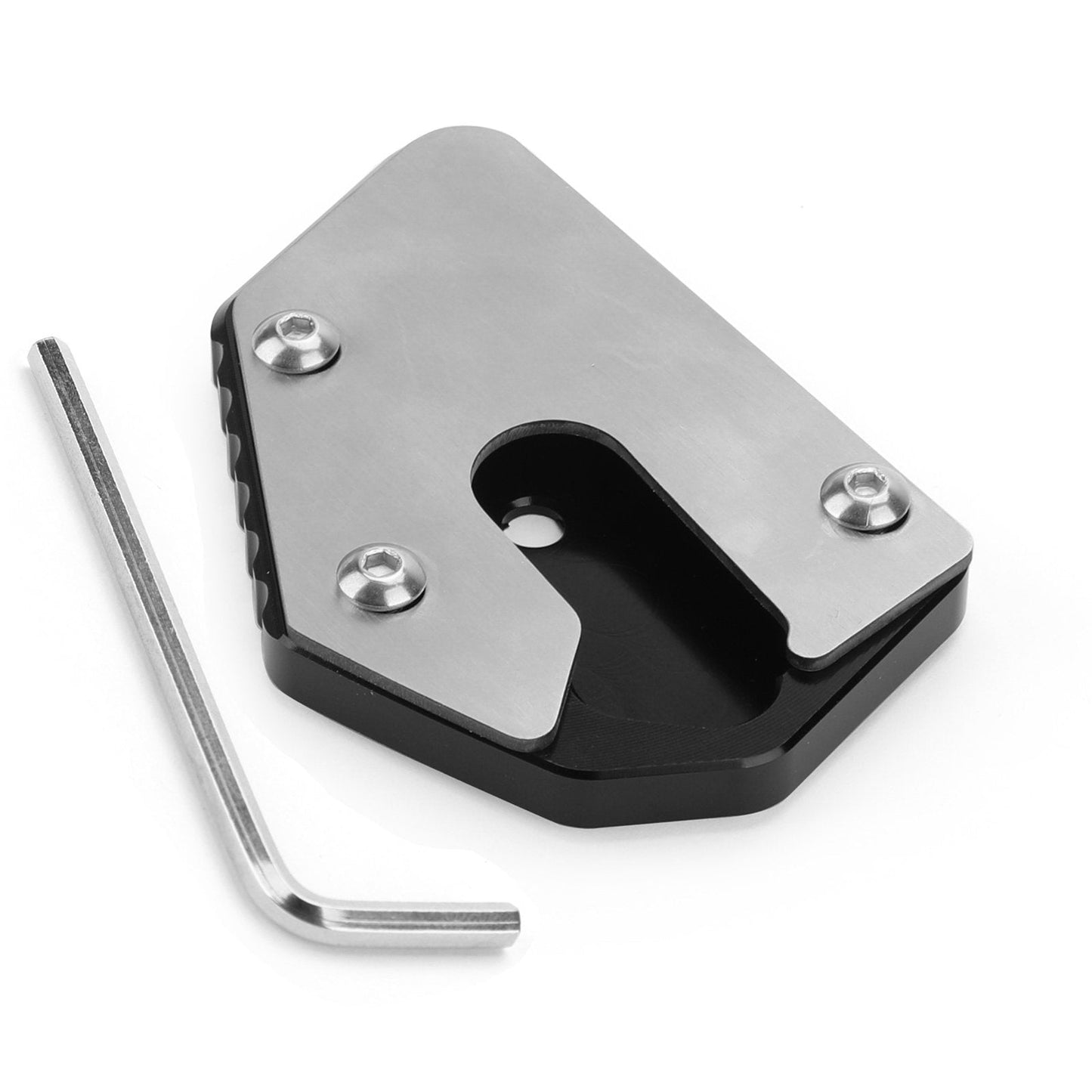 Estensione piastra cavalletto laterale cavalletto CNC per SUZUKI DL650 V-STROM 650 12-19 generico