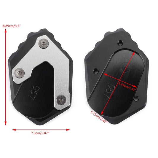 CNC Moto Cavalletto Laterale Estensione Cavalletto Ingranditore Piastra Per BMW F750GS 2018-2019 Generico