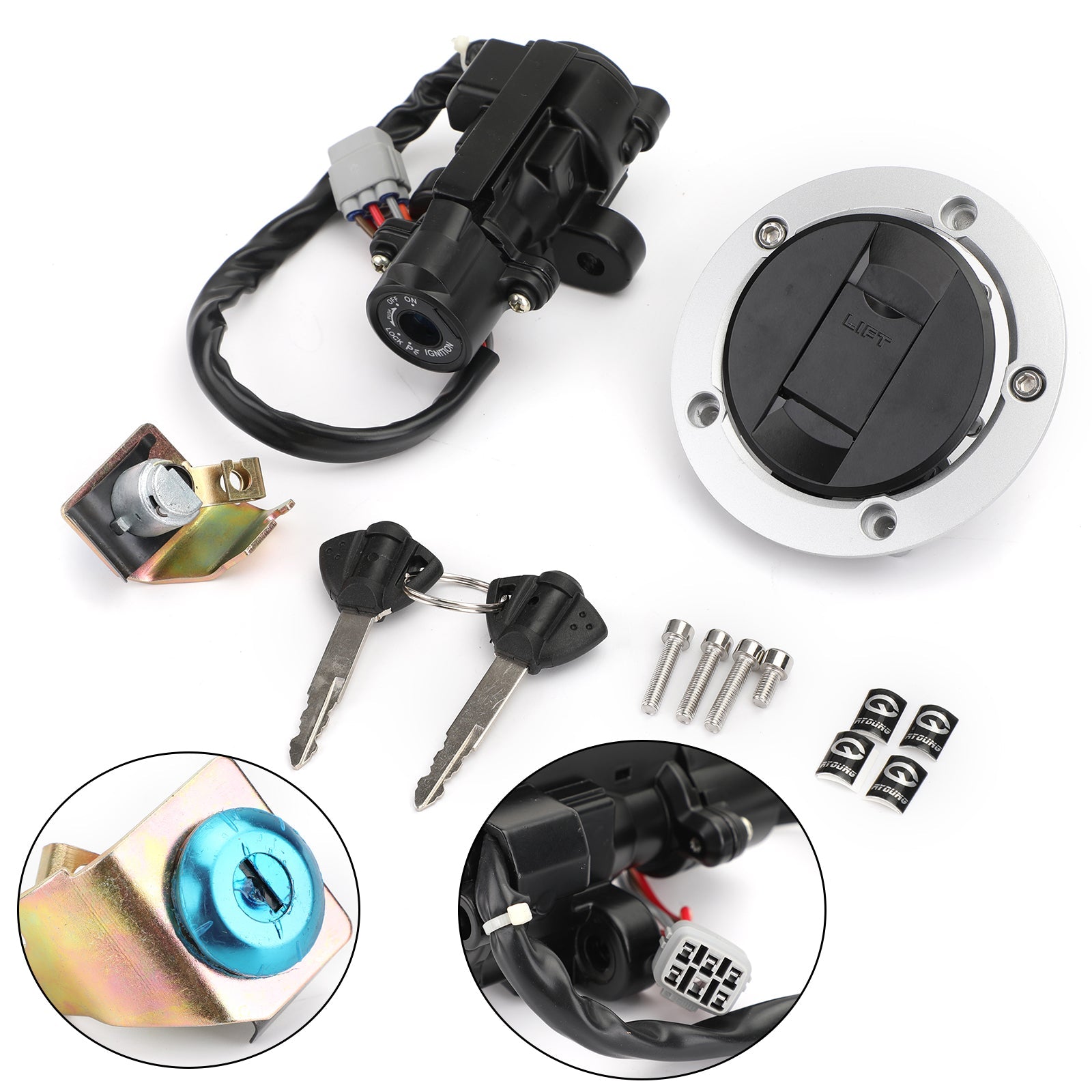 2006-2018 Suzuki GSXR GSX-R 600 750 Interruttore Di Accensione Tappo S - 2