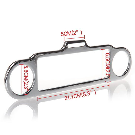 Harley Electra Glide Touring FLHX FLHT Chrome Stereo Accent Trim Ring Cover