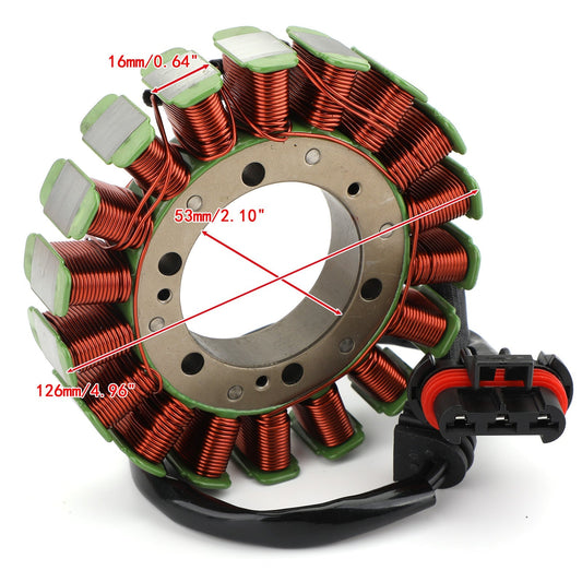 Magneto Generatore Motore Statore Bobina Adatta per Polaris ACE RZR 500 570 900 Scrambler Sportsman 850 4014406 Generico