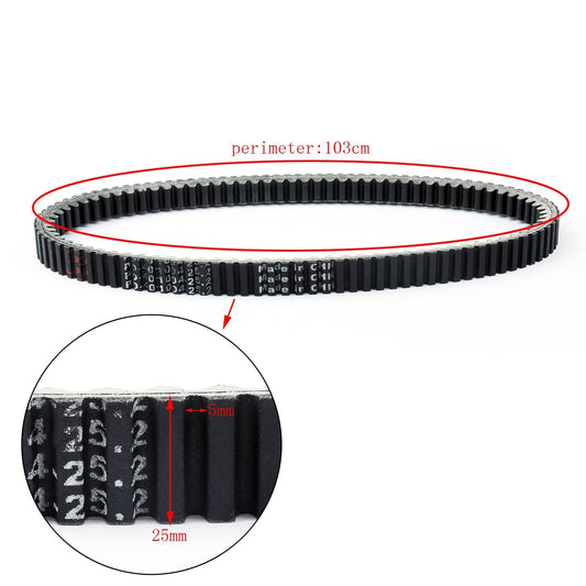 59011-Y004 Cinghia di trasmissione Per Kymco Downtown 300/350 Shadow GTi300 K-XCT NIKITA Kawasaki J300 23100-LEA7-E01