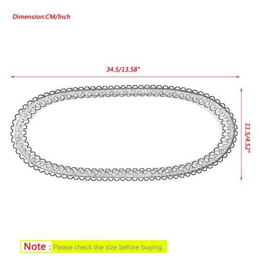 Cinghia di trasmissione per Honda NPS50 Ruckus NPS50S Zoomer 03-17 Scooter 23100-GEZ-003 Generico