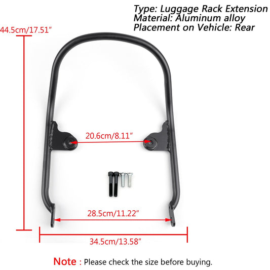 Grande Sedile Posteriore del Passeggero Mano Maniglia Grab Bar Rail Fit per Kawasaki Z900RS/Cafe 2018-2025