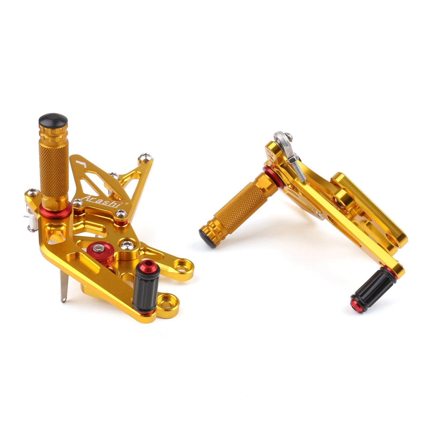 Pedane arretrate pedane regolabili per Kawasaki ZX10R ZX 10R 2004-2005 Generico