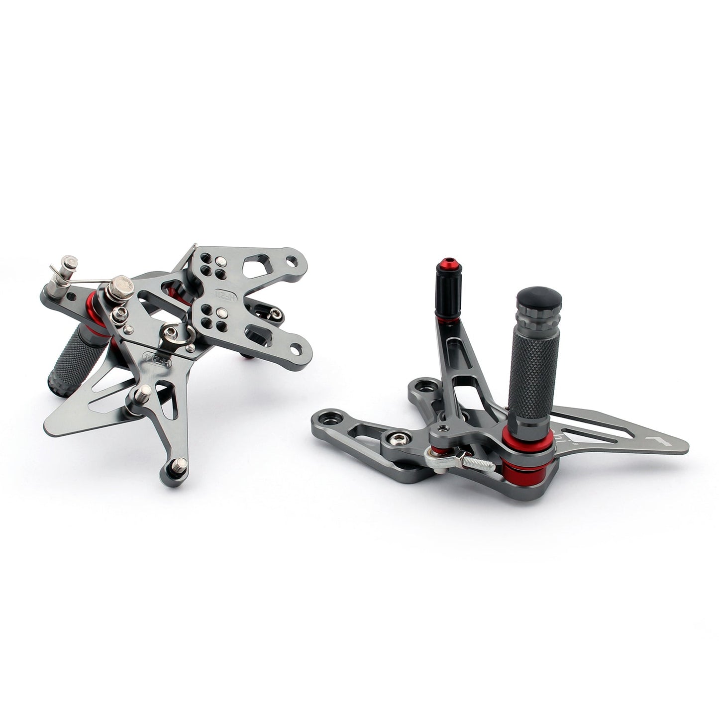Pedane arretrate pedane regolabili per Kawasaki ZX10R ZX 10R 2006-2007 Generico