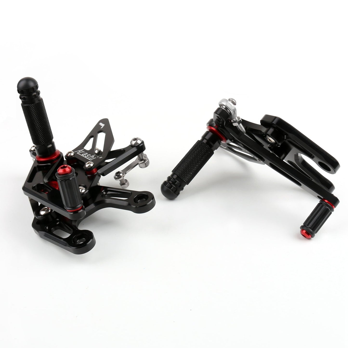 Pedane arretrate Kawasaki ZX10R ZX 10R 2008-2009 Nero Generico
