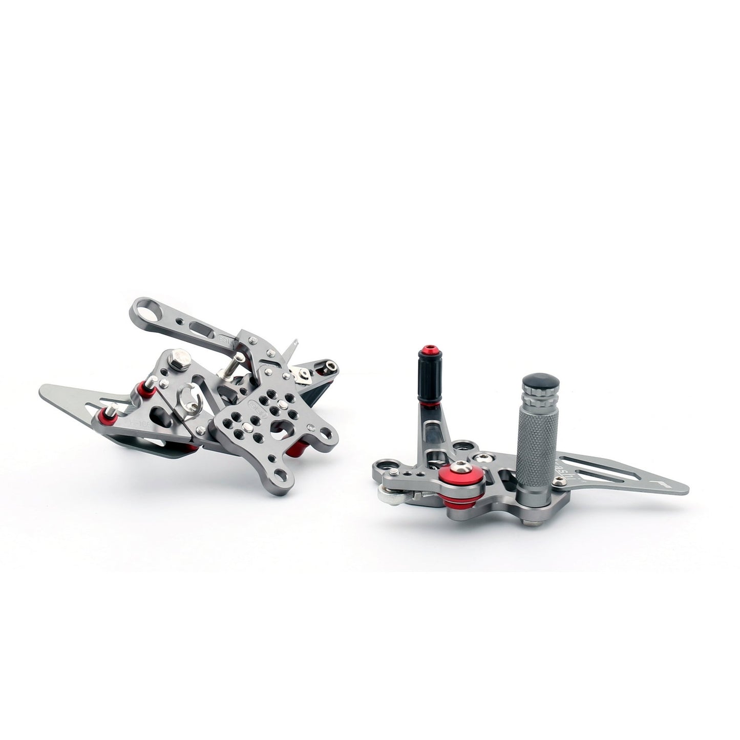 Pedane arretrate Pedane regolabili per Aprilia RSV4 2009-2011 Generico