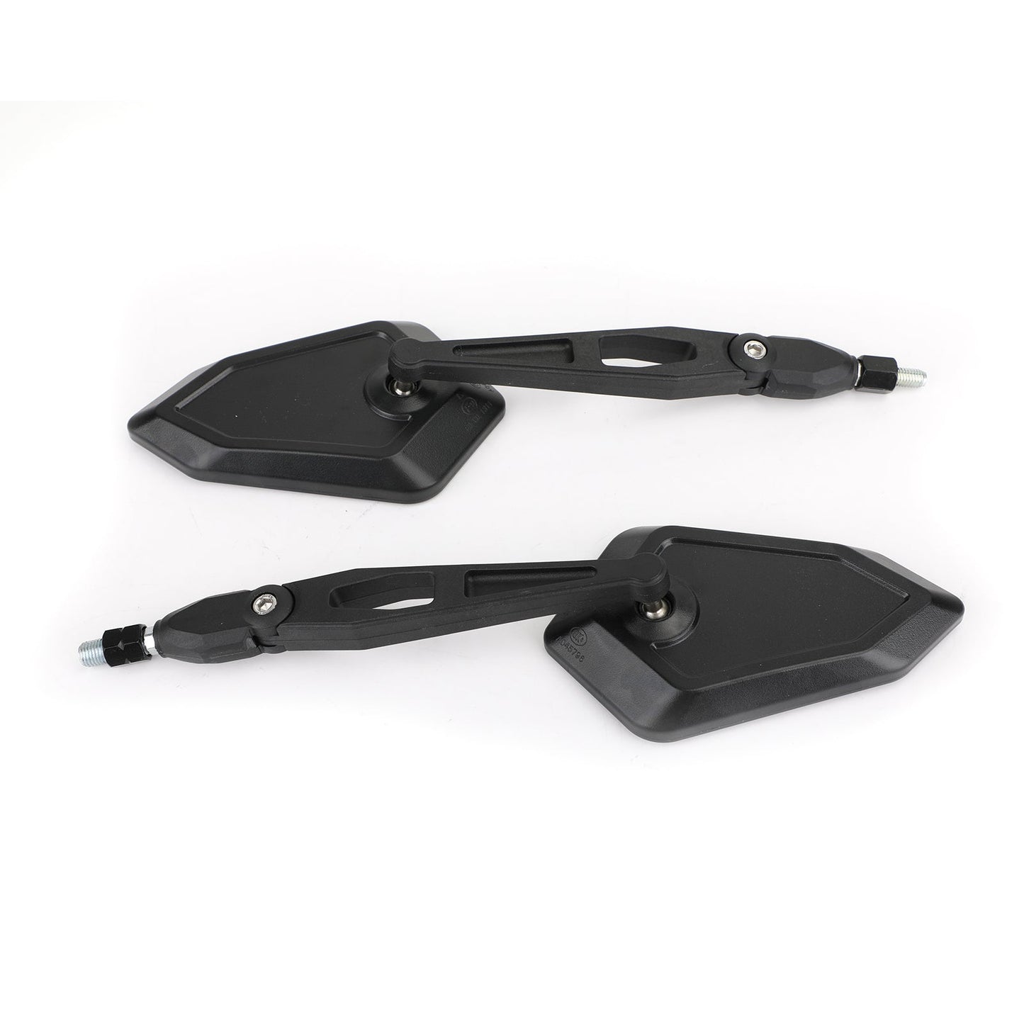 Coppia di specchietti retrovisori M8/M10 per Yamaha Honda Suzuki Kawasaki BMW Aprilia Generico