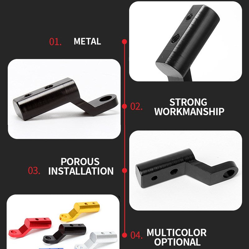 M6/M8 UNIVERSALE Specchietti per moto Prolunghe per luci Distanziatori Adattatore di estensione Generico