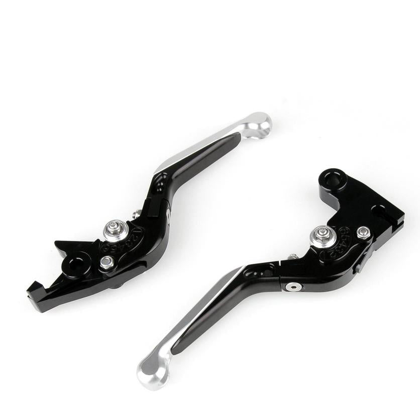 Leve freno frizione estensibili pieghevoli regolabili per Kawasaki ZX ZZR GTR generiche