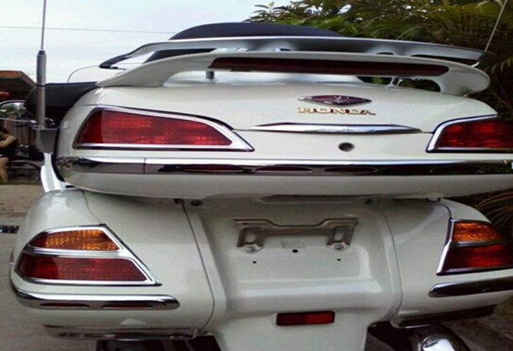 Goldwing Chrome Carenatura Tronco E Modanature Bisaccia Fit Honda GL1800 2001-2011 Generico