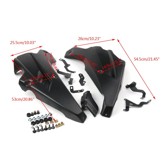 Carrozzeria Parafanghi Carena Inferiore Pannello cover per Kawasaki Z900 2017 2018 Generico