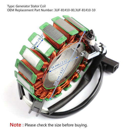 Alternatore bobina statore generatore adatto per Yamaha VMX12 V-Max Vmax 1200 1990-2007