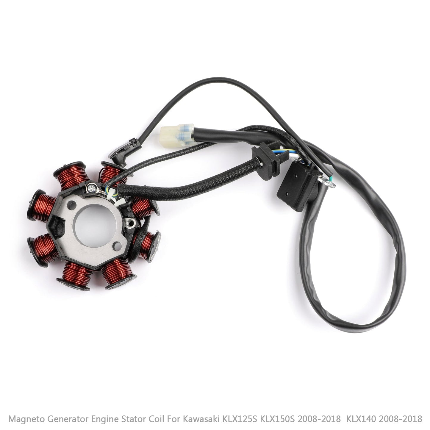 Statore generatore magnete a 8 poli adatto per Kawasaki KLX140 KLX140L KLX140G 2008-2026 Generico