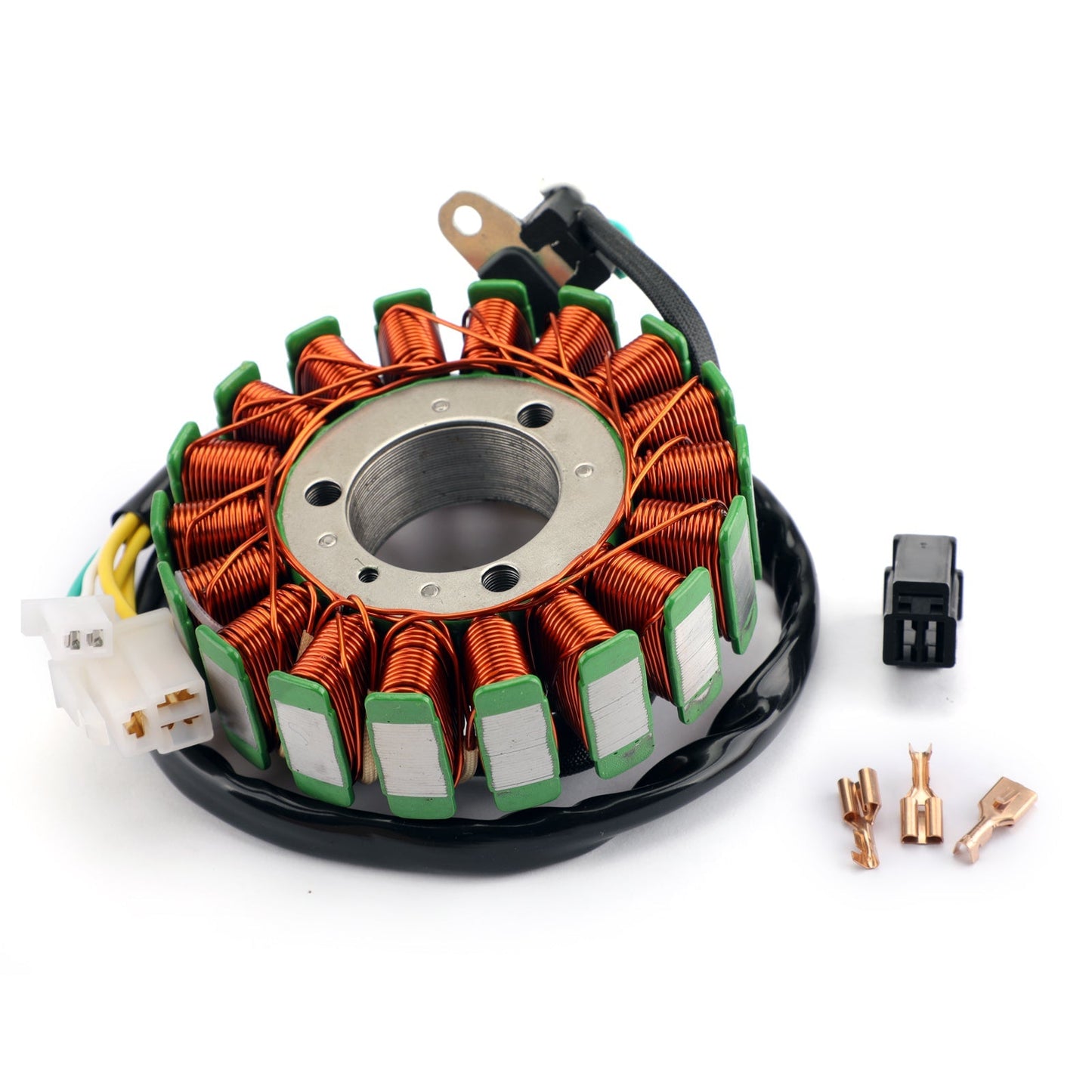 Bobina Statore 18 Poli Per Suzuki SV650 S ABS 03-12 DL650 ABS V-Strom 650 04-16 Generico