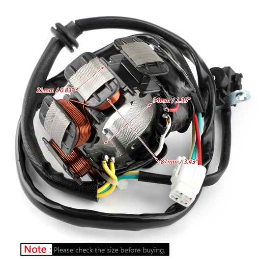 Bobina Statore Alternatore Per Kawasaki KLX 300 KLX300R 1996-2007 #.21003-1274 Generico