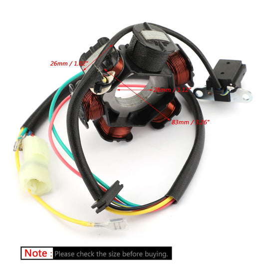 Alternatore Statore Per Honda TRX90 FourTrax/Sportrax 90 1993-2005 31120-HF7-003 Generico