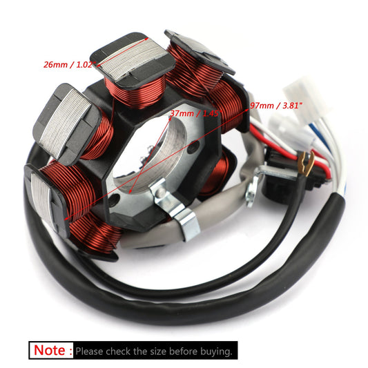 Alternatore Statore Per Yamaha XT125 X/R YBR125 07-08 YBR 125 ED 05-06 3D9-H1410-00 3D9-H1410-01 Generico