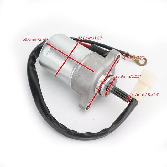 Nuovo motorino di avviamento per Yamaha 50 C3 GIGGLE XF50 VOX XC50 Vino YN50 BX50 Scooter 04-17 Generico