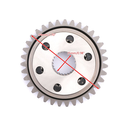 Kit ingranaggi cuscinetto unidirezionale frizione avviamento per 2004-14 HONDA TRX 450 28125-MEY-671 Generico