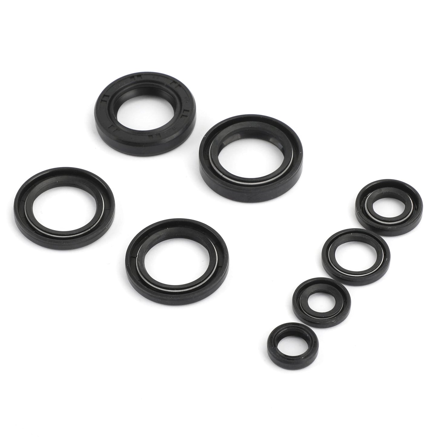 Kit paraolio motore adatto per Yamaha DT125 DT175 MX125 MX175 IT175 YZ125 1974-1983 Generico