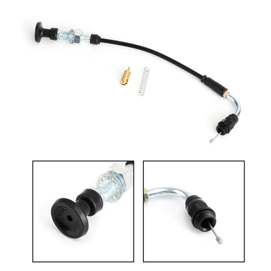 Carburatore Carb Choke Cavo Per Harley Mikuni Dyna Electra Glide HSR42 HSR45 48 Generico