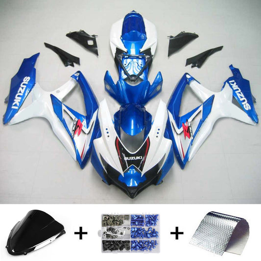 Suzuki GSXR 600/750 2008-2010 Kit Carena Carrozzeria Plastica ABS K8