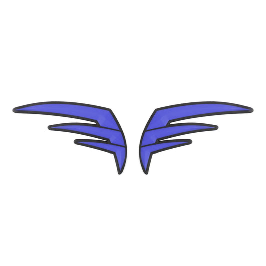 Universal Motocycle Moto 3D Tank Traction Pad Side Gas Knee Grip Protector Generico