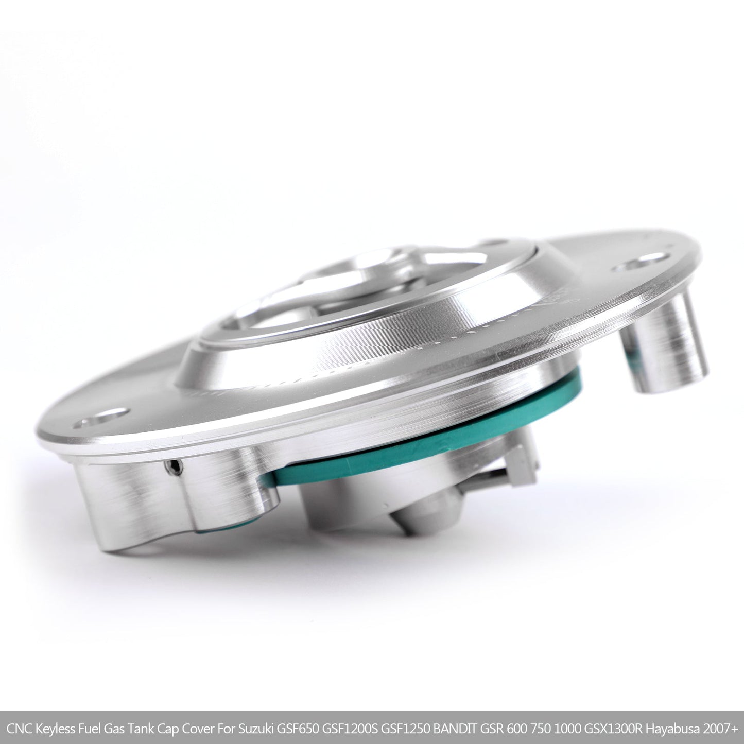 Tappo serbatoio carburante senza chiave CNC per Suzuki GSXR 600/750/1000 GSR 600/750 03-18 generico