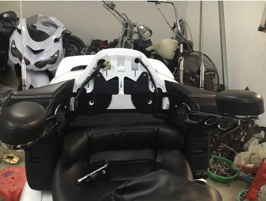 Kit braccioli passeggero regolabile 1Pair per Honda GL1800 Goldwing 2001-2017 Generico