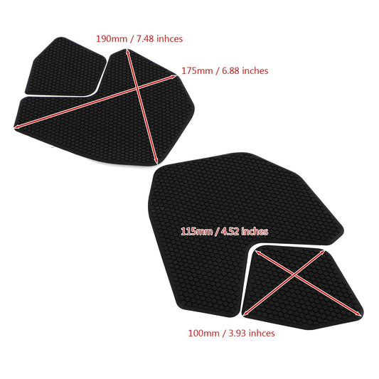 Protezione Laterale Serbatoio Completa Grip Fit per Yamaha MT-09 (FZ-09) 2013-2019 Generico