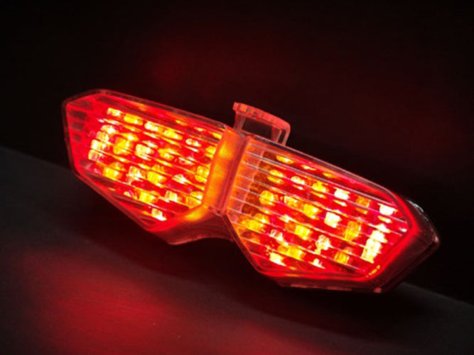 Areyourshop Fanale posteriore a LED integrato Indicatori di direzione per Yamaha YZF R6 03-05 YZF R6S 2006-2009 XTZ1200 21-21 Generico