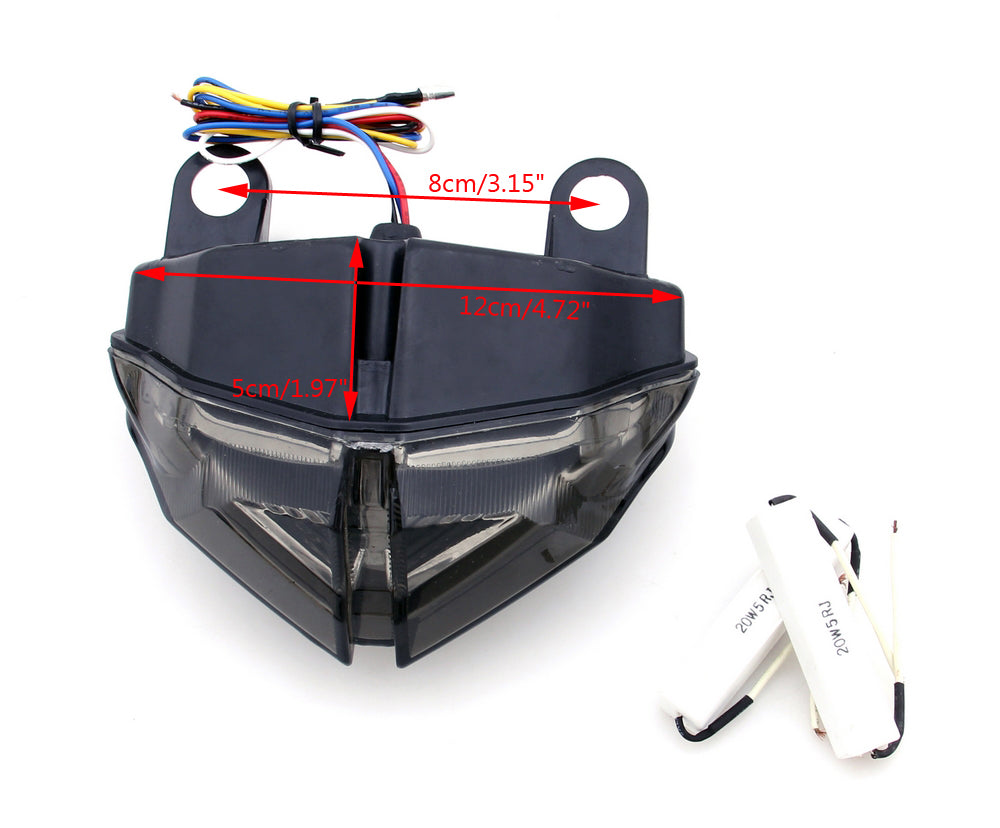 Fanale Posteriore LED Integrato Per Ducati 848 07-11 1098/1098R/1098S (07-11) Generico