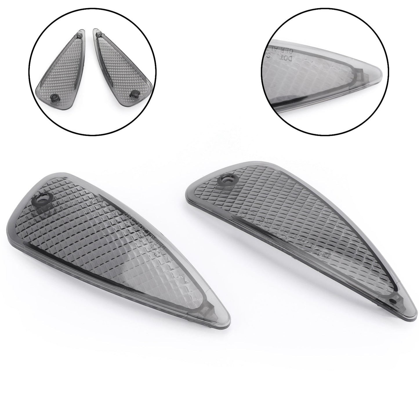Lente per indicatori di direzione anteriori per BMW K1200RS (97-2001) Generico