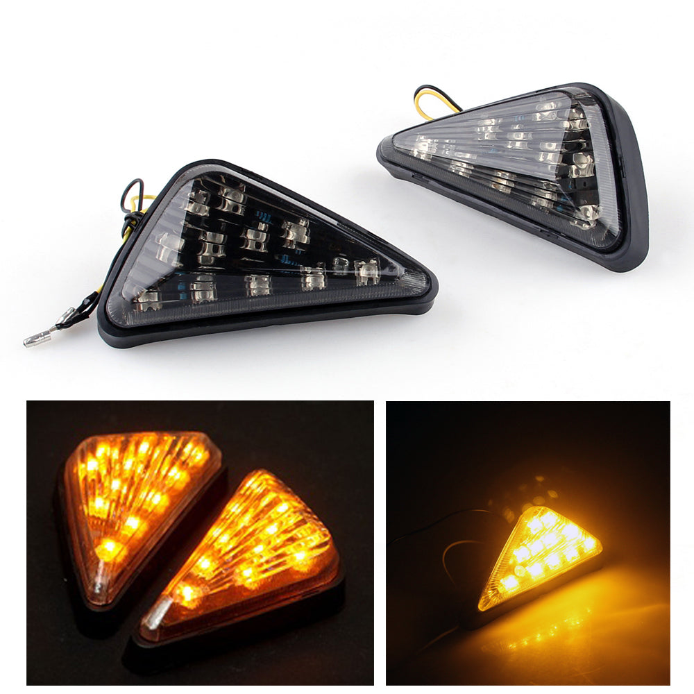 Indicatori di direzione a LED da incasso Honda CBR 600/F4i/929/954/1000 RR Yamaha R6 R1