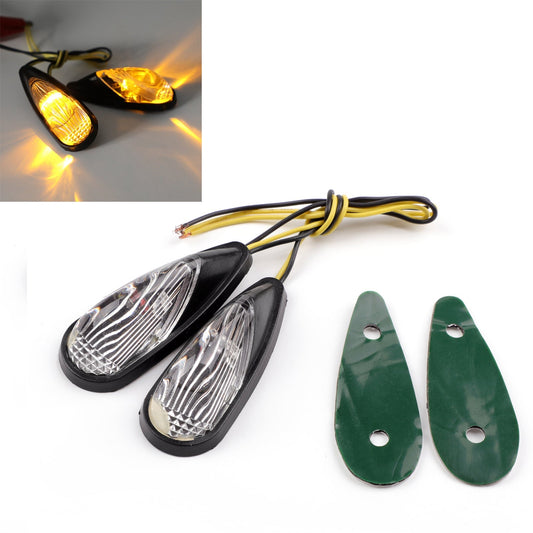 Indicatori di direzione posteriori a LED Euro per montaggio a incasso per Honda CBR 600 900 929 1000 RR Generico