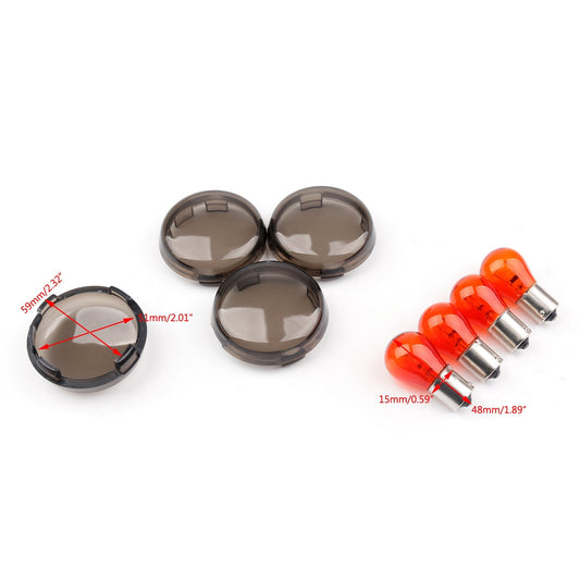 Le migliori offerte per 4 pezzi copriobiettivo luce indicatore di direzione + lampadine per Harley XL 883 48 Sportster sono su ✓ Confronta prezzi e caratteristiche di prodotti nuovi e usati ✓ Molti articoli con consegna gratis!