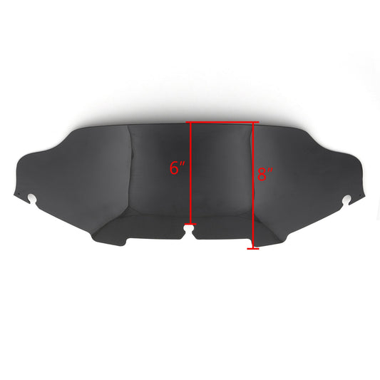 Capterne da 6 "parabrezza per Tri Glide Ultra Classic-Flhtcutg 2009-2013 Generico