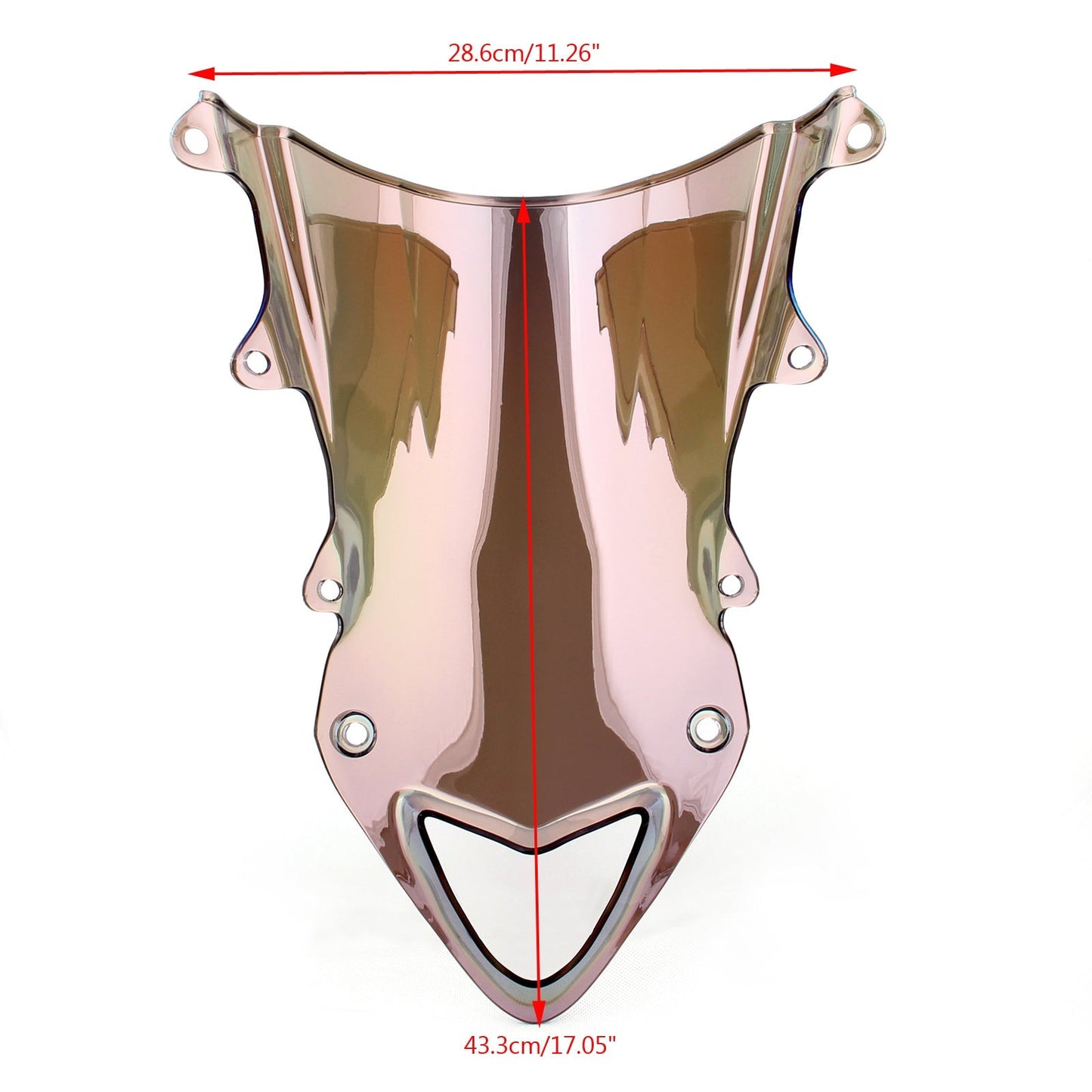 Cupolino Parabrezza Double Bubble Per BMW S1000RR 2009-2014 Generico