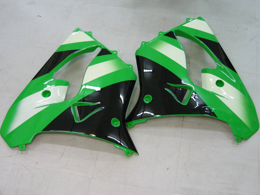 Carene 2000-2001 Kawasaki ZX 9R Verde Nero ZX9R Racing Generico