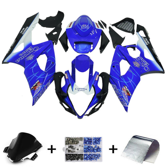 Amotopart Suzuki GSXR1000 2005-2006 K5 Kit carena Carrozzeria Plastica ABS