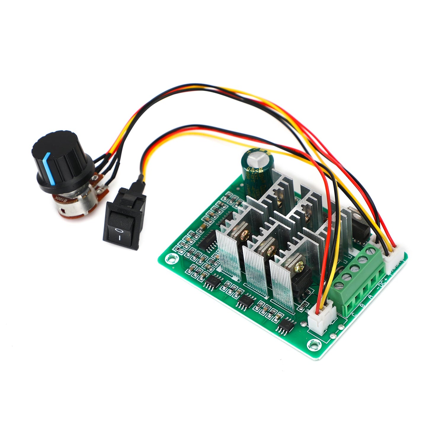 DC 5V-36V 15A PWM DC Controllo velocità motore brushless CW CCW Interruttore reversibile