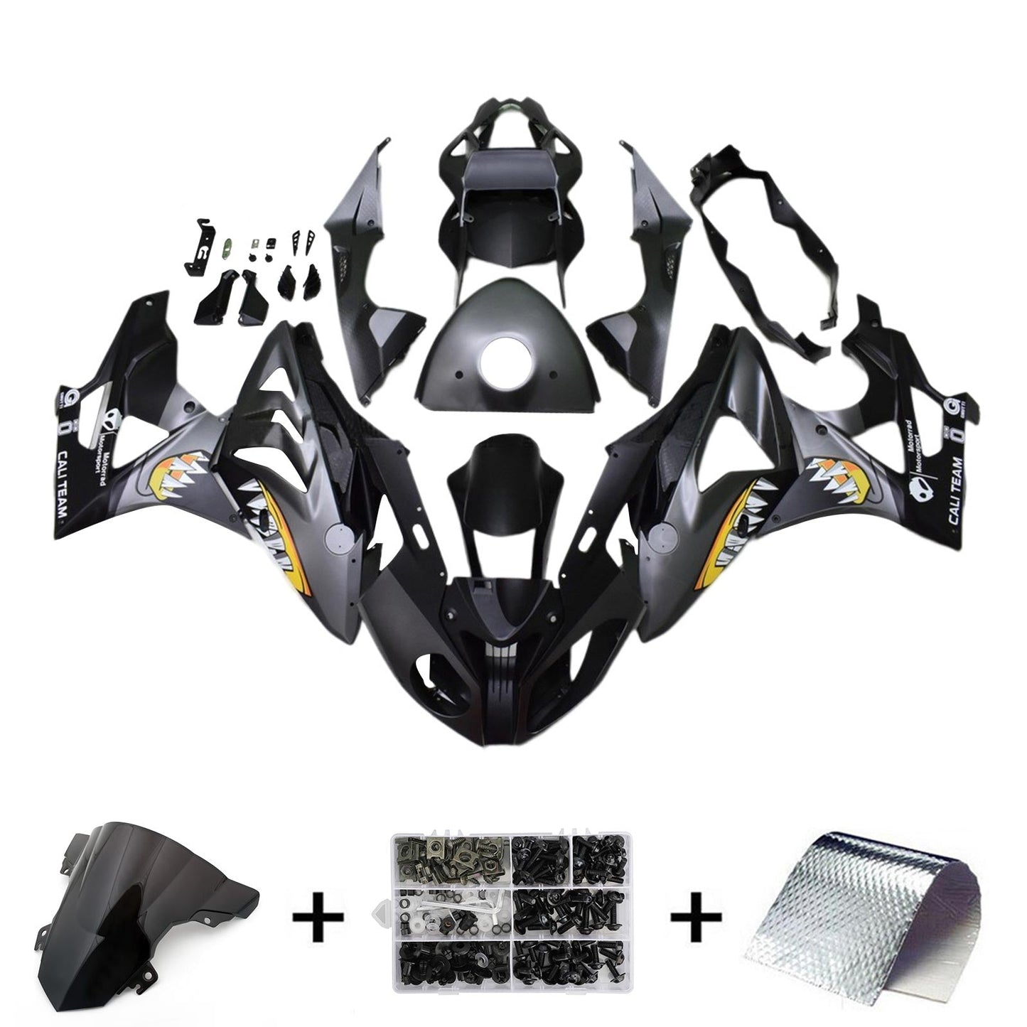 Amotopart BMW S1000RR 2017-2018 Kit Carenatura Carrozzeria Plastica ABS