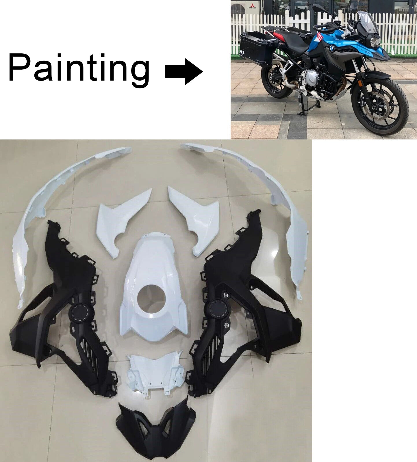 Carrozzeria kit carenatura BMW F750GS F850GS 2018-2022