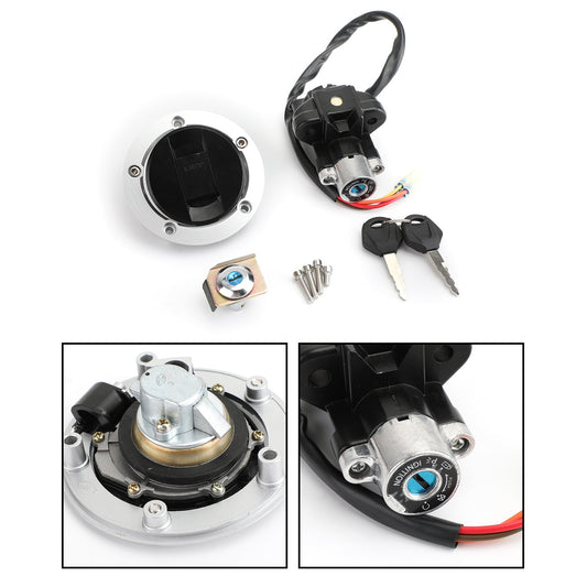 Suzuki SV650 S/A SFV650 SV1000/S 2003-2015 Interruttore di accensione Tappo serbatoio carburante Chiave di blocco