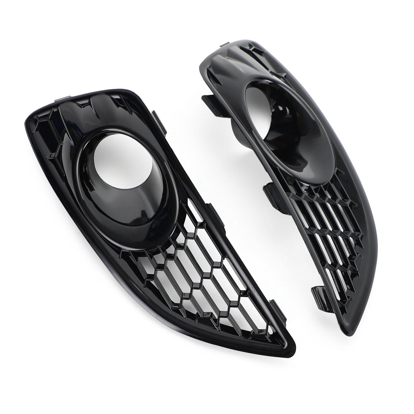 Le migliori offerte per COPPIA GRIGLIA NERO LUCIDO FENDINEBBIA ANTERIORE COPRIFANALE PER FORD FIESTA 2013-2017 GENERICHE