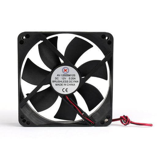 Ventola 12V 12025s 120x120x25mm 0.2A 2 del computer del PC di raffreddamento senza spazzola di CC